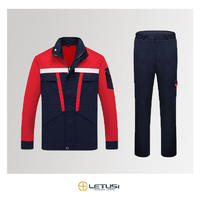 Men&Women Working Clothing Set Workwear Suits Jackets&Pants Industrial Factory Car Repair Worker Uniform
